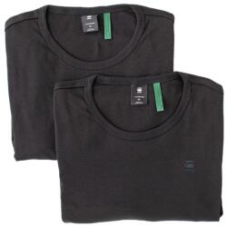 G-STAR G-STAR, Organikuspamut póló szett hímzett részlettel - 2 db, fekete, 2XL (D07205-124-990-XXL)