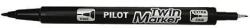 Pilot Alkoholos marker PILOT Twin BeGreen fekete (VL07-01737-485021484)
