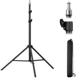 K&F Concept lámpaállvány, 198cm magasság, 5kg teherbírás, alumínum (KF-34-041)