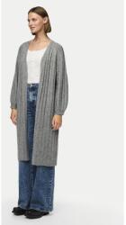 Pieces Női kardigán, Pieces, 304518072, Újrahasznosított poliészter/Akril, S INTL, Szürke (0000304518072_S)