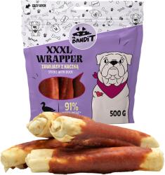 Mr. Bandit Recompense pentru caini Mr. Bandit WRAPPER XXXL, rata, 500g - petmax