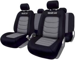  Sparco Ergo Sport Autóülés Huzatkészlet, 9 darab, fekete/szürke