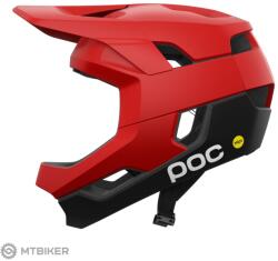 POC Otocon Race MIPS bukósisak, prizmás piros matt/urán fekete matt (S (50 - 56 cm))