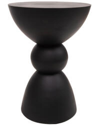 Ma Maison TADAO 35 Kisasztal MDF Fekete Szoborszerű Dizájn (MM001501100321.BLACK)