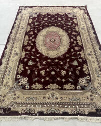 Nílus Vintage Perzsa szőnyeg (63) Kashan Új bordós 200x300cm