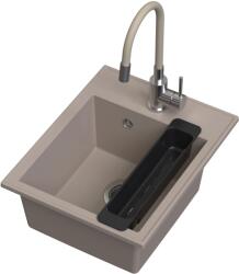Ruvetti Natu Box chiuveta cu baterie și accesorii bej/oțel LP_3200-NB4050BE_W (LP3200NB4050BEW)