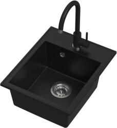 Ruvetti Tito Box chiuveta cu baterie negru/negru LP_3200-TB4050BC_W (LP3200TB4050BCW)