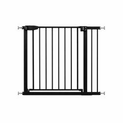 Kidizi Poarta de siguranta copii Kidizi Rexa negru, reglabila 118-124 cm, montaj prin presiune, inchidere automata, certificata EN1930 (5949551918097)