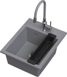 Ruvetti Natu Box chiuveta cu baterie și accesorii gri/oțel LP_3200-NB4050GR_W (LP3200NB4050GRW)