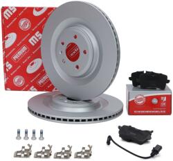  Féktárcsák + Betétek Hátsó Audi A6 C7 (4g2, 4gc, 4g5, 4gd), A7