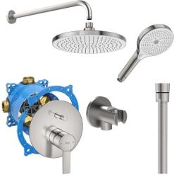 Roca Комплект за вграждане Targa с душ глава ф 230 mm, хром A5A0B5FSM0 + A525869403 + A5B5250SM0 + A5B2118SM0 + A5B0250SM0 + A5B8114SM0 + A5B1803SM0 (173400)