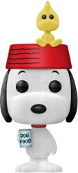 Funko Figurină Funko POP! Animation: Peanuts - Snoopy with Woodstock (Flocked) (Special Edition) #2096 (107322) Figurina