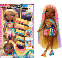 Flair Rainbow High fodrászolható Meline Luxe baba és hajkréta szett