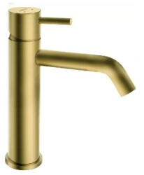 FERRO Mosdó csaptelep, Ferro Ciriculus mosdó csaptelep, szálcsiszolt arany BCK2BG - mozaikkeramia