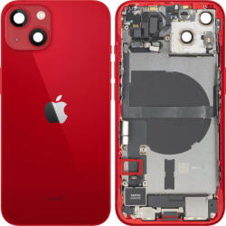 Apple Piese si componente Capac Baterie Apple iPhone 13, Cu Carcasa Mijloc, Full Parts, Rosu, Swap (cb/369191/fullp/sw) - pcone