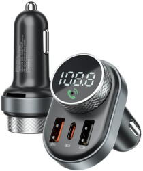 Proove Modulator FM 2x USB-A + USB-C 30W Negru (KF2361781)