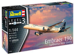 Revell Сглобяем модел Revell - Самолет Airbus, Луфтханза 190 (R03883)