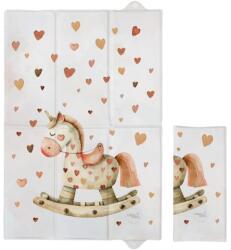 CEBA BABY Salteluță de schimbat călătorie (60x40) Basic Rocking Horse (AGSAGS-305-000-820) Saltea de infasat