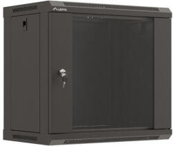 Lanberg WF03-5309-10B állvány 9U Falra szerelhető állvány Fekete (WF03-5309-10B) - compzone