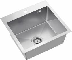 Ruvetti Look acél mosogató 50x45 cm acél 5003L_BS50_W (5003LBS50W)