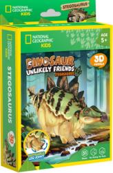 CubicFun DS1171 - Mini National Geographic Kids Sztegoszaurusz - 51 db-os 3D puzzle (DS1171) - puzzle