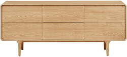 House Nordic Darwin komód tölgyfa, 180x45x75 cm (3150100) - geminiduo