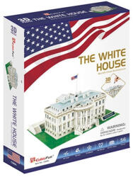 CubicFun C060 - Mini Fehér-ház - 64 db-os 3D puzzle (C060) - puzzle