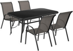  Garden King Kerti készlet - FREDDO asztal négy székkel