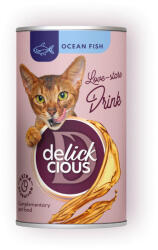 Delickcious Love - stare Drink kiegészítő eledel macskáknak tengeri hal 140g