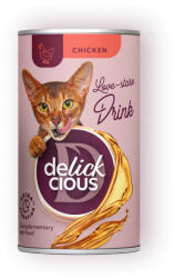 Delickcious Love - stare Drink kiegészítő eledel macskáknak csirke 140g