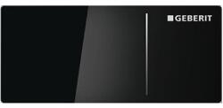 Geberit Siigma 70 nyomólap fekete, üveg, távműködtetővel (GE-115.630.SJ.1)