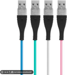  USB IPhone Lightning adatkábel 2m szilikon bevonat (KIEG55438A)