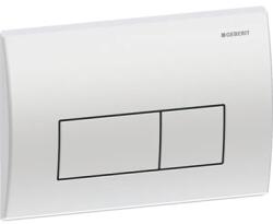 Geberit Kappa50 nyomólap 2 mennyiséges öblítéshez, matt króm (GE-115.260.46.1)