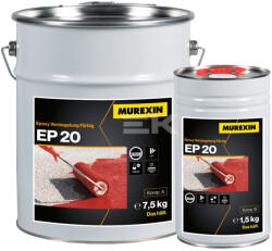 Murexin Ep 20 Színes Epoxibevonat Ral 7032 Kavicsszürke, 7, 5 kg, A. Komponens