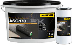Murexin Asg 170 Aquapox Alapozó Fekete, 1 kg, B. Komponens