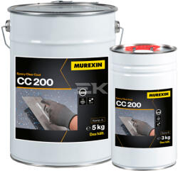Murexin Cc 200 Epoxi Clear Coat Transzparens, 5 kg, A. Komponens