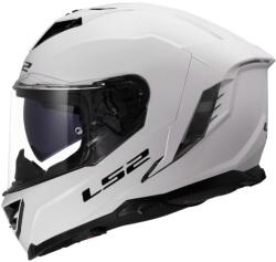 LS2 Cască integrală pentru motocicletă LS2 FF818 Storm III Solid, alb lucios (LS168180002-MASTER)