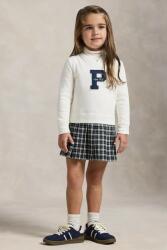 Ralph Lauren gyerek ruha - fehér 124-128 - answear - 35 990 Ft