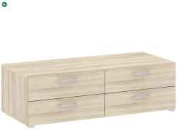 INTERMEBLE BASIC Komód Tölgy Színben 110 cm 4S