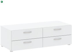 INTERMEBLE BASIC Komód Fehér Színben 110 cm 4S