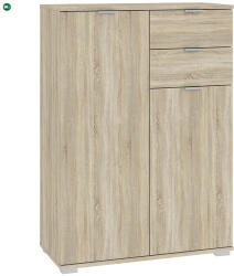 INTERMEBLE Komód Tölgy Színben Fiókkal EASY 71, 5 cm - fenyobutor24 - 39 530 Ft