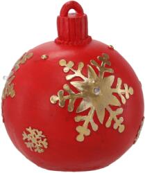 BackHomeLiving Glob decorativ cu LED roșu - 16, 5 cm (SID1488)
