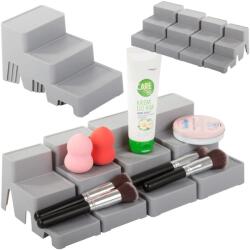 VERK GROUP Organizator cosmetic modular 4-în-1 cu raft pentru baie (27026)