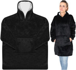Ruhhy Pulover Supradimensionat, Negru, din Poliester (00009388)