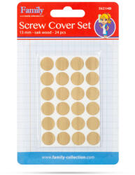 Family Set Capace Suruburi - 13 mm - Stejar - 24 buc / pachet (56214B)