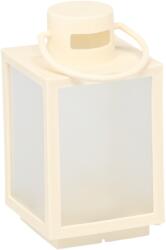 BackHomeLiving Lampion festiv - 11 x 11 x 20, 5 cm - efect 3D, alb (LED2546)
