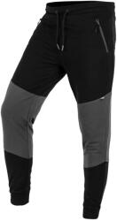 NEO Pantaloni de trening COMFORT, negru-gri, mărimea XXL (81-282-XXL)