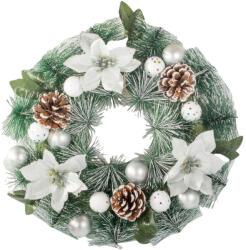 Verk Group Coroana decorativă de Crăciun de 30 cm - ornamentată pentru ușă și perete (26200)