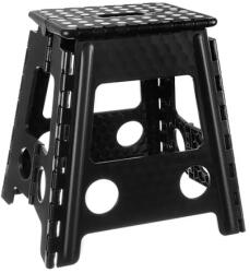 Malatec Taburet Pliabil - 39x40x22 cm - Negru (00018595)