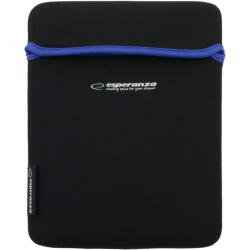 Esperanza Husa neopren Esperanza pentru tabletă de 9, 7 inch, negru și albastru (ET172B)